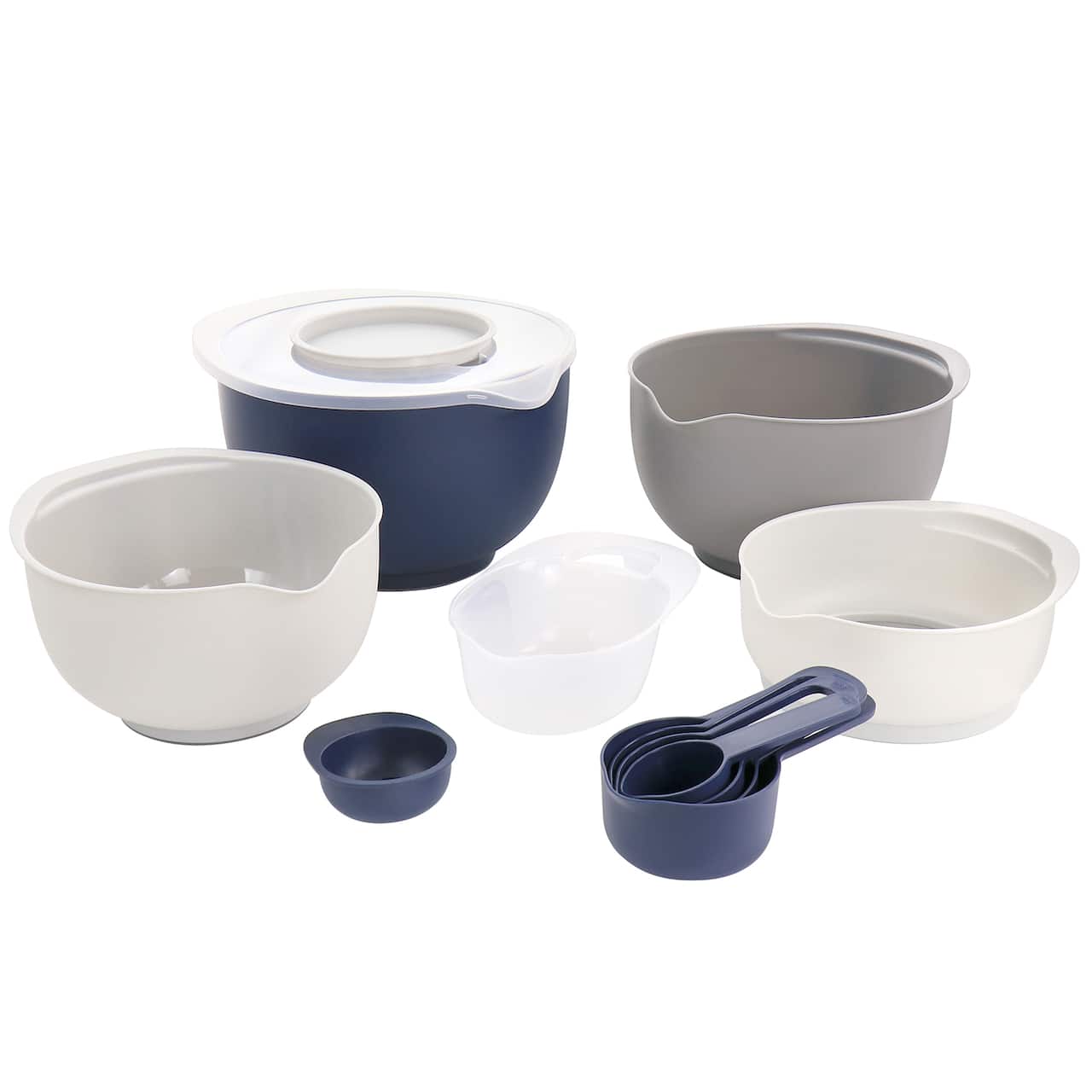 Oster Blue All In One 12 Piece Plastic Baking Tool Set